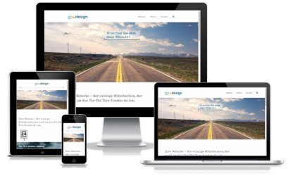 responsive design pc, tablet, smartphone